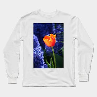 Orange and Purple II Long Sleeve T-Shirt